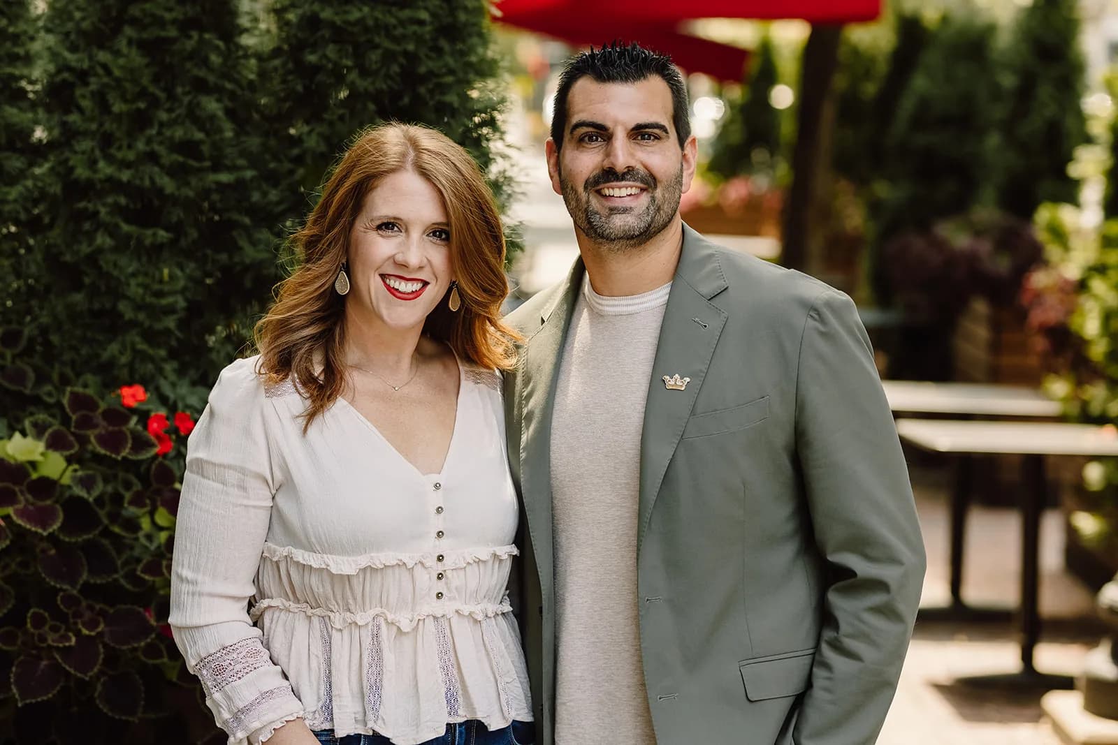 Anthony Sitek and Haley Nutter-Sitek, who own Crown Restaurant Group